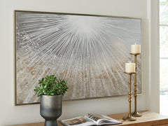 Luxury Living Gallery - Ashley Furniture - Waldard Wall Decor - Wall Art / Gray/Taupe/White - A8000501