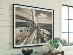 Luxury Living Gallery - Ashley Furniture - Arlanford Wall Decor - Wall Art / Sepia - A8000505