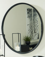 Luxury Living Gallery - Ashley Furniture - Brocky Mirror - Accent Mirror / White - A8010293