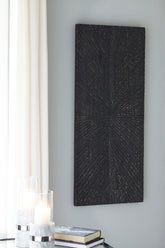 Luxury Living Gallery - Ashley Furniture - Lenora Wall Decor - Wall Decor / Antique Black - A8010281