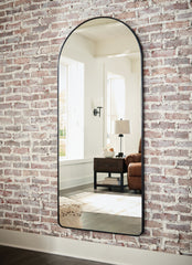 Luxury Living Gallery - Ashley Furniture - Sethall Mirror - Floor Mirror / Black - A8010307