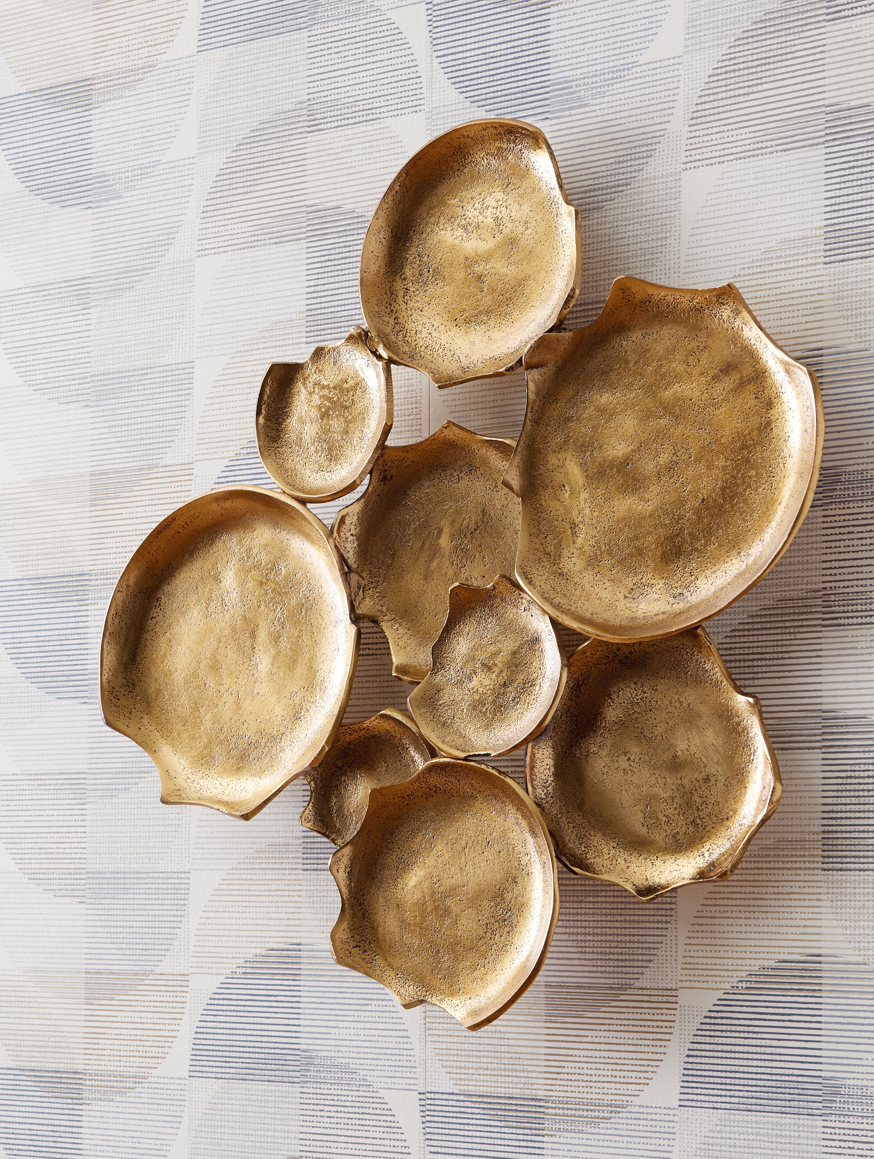 Luxury Living Gallery - Ashley Furniture - Gageton Wall Decor - Wall Decor / Antique Gold Finish - A8010335