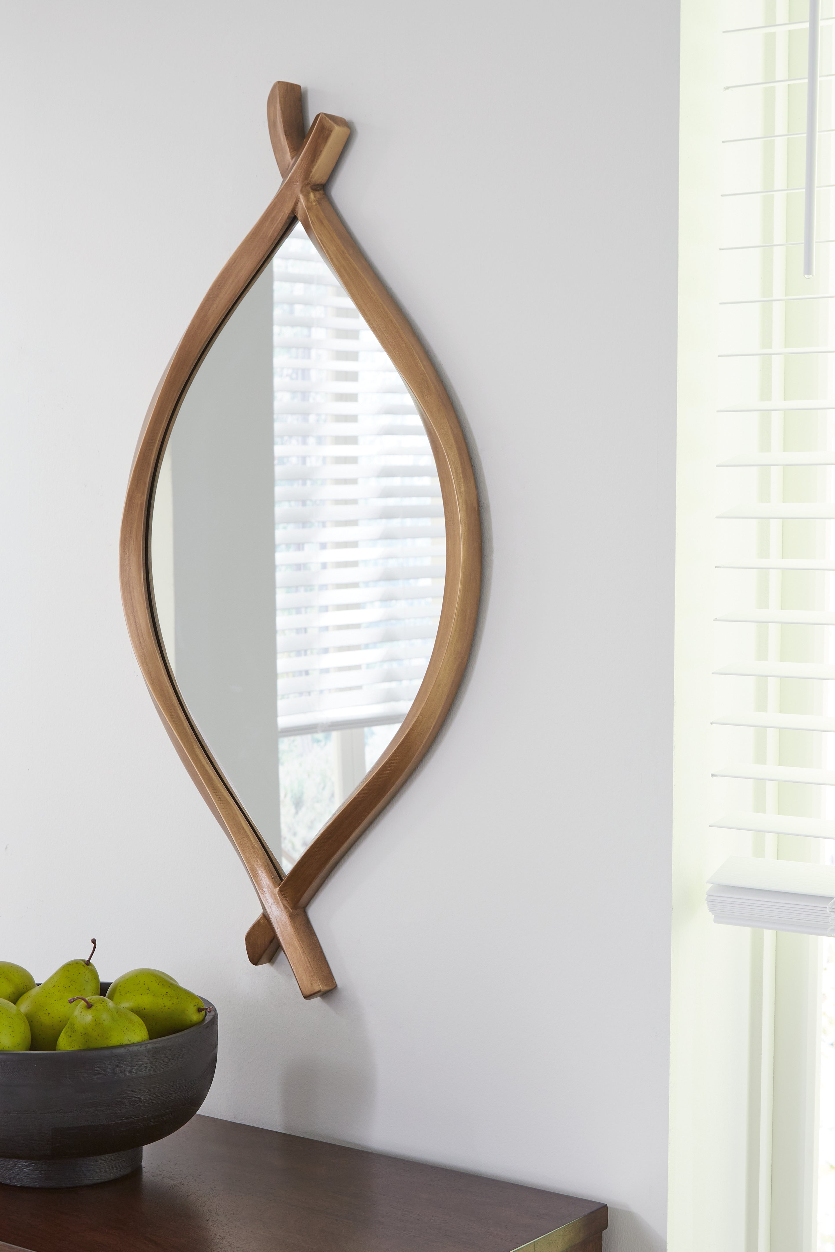 Luxury Living Gallery - Ashley Furniture - Bartner Mirror - Accent Mirror / Antique Gold Finish - A8010340