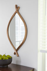 Luxury Living Gallery - Ashley Furniture - Bartner Mirror - Accent Mirror / Antique Gold Finish - A8010340