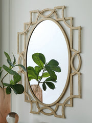 Luxury Living Gallery - Ashley Furniture - Fulkmore Mirror - Accent Mirror / Antique Gold Finish - A8010350