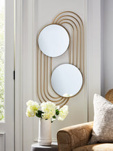 Luxury Living Gallery - Ashley Furniture - Warrenley Mirror - Accent Mirror / Gold Finish - A8010401