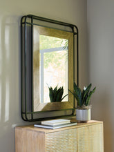 Luxury Living Gallery - Ashley Furniture - Beelman Mirror - Accent Mirror / Black/Brown - A8010409