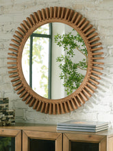 Luxury Living Gallery - Ashley Furniture - Tedwell Mirror - Accent Mirror / Brown - A8010410