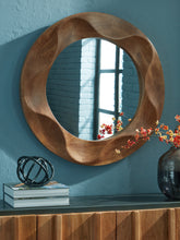 Luxury Living Gallery - Ashley Furniture - Aajon Mirror - Accent Mirror / Brown - A8010427