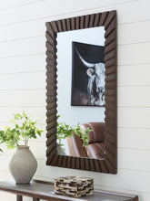 Luxury Living Gallery - Ashley Furniture - Advin Mirror - Accent Mirror / Dark Brown - A8010428