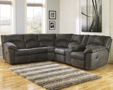 Luxury Living Gallery - Ashley Furniture - Tambo Sectional - 2-Piece Reclining Sectional / Canyon - 27802S1