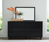 Luxury Living Gallery - Ashley Furniture - Danziar Bedroom - Full Slat Panel Bed / Black - B1013B19