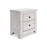 Luxury Living Gallery - Ashley Furniture - Makidern Bedroom - Two Drawer Night Stand - PCB1171-92
