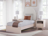 Luxury Living Gallery - Ashley Furniture - Wistenpine Bedroom - Full Upholstered Panel Bed with Storage / Blush - B1323B15
