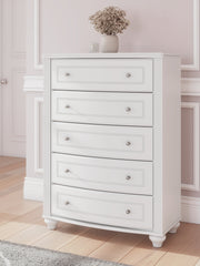 Luxury Living Gallery - Ashley Furniture - Kozlani Bedroom - Five Drawer Chest - PCB1819-46