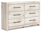 Luxury Living Gallery - Ashley Furniture - Lawroy Bedroom - Full Panel Bed with Storage / Light Natural - B2310B42
