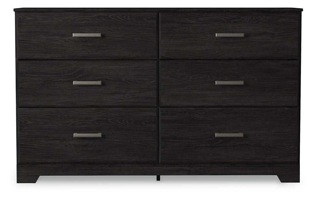 Luxury Living Gallery - Ashley Furniture - Belachime Bedroom - Twin Panel Bed / Charcoal - B2589B11