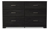 Luxury Living Gallery - Ashley Furniture - Belachime Bedroom - Twin Panel Bed / Charcoal - B2589B11