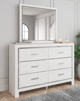 Luxury Living Gallery - Ashley Furniture - Altyra Bedroom - King Upholstered Bookcase Bed with Storage / White - B2640B30