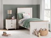 Luxury Living Gallery - Ashley Furniture - Willowton Bedroom - Five Drawer Chest / Whitewash - B267-46