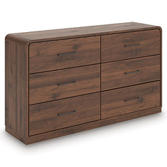 Luxury Living Gallery - Ashley Furniture - Fortlorn Bedroom - Dresser / Walnut Brown - PCB386-31