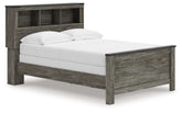 Luxury Living Gallery - Ashley Furniture - Frandern Bedroom - Full Bookcase Panel Bed / Gray - B4480B3