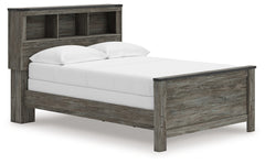 Luxury Living Gallery - Ashley Furniture - Frandern Bedroom - Full Bookcase Panel Bed / Gray - B4480B3
