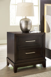 Luxury Living Gallery - Ashley Furniture - Neymorton Bedroom - Dresser and Mirror / Dark Grayish Brown - B618B1