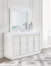 Luxury Living Gallery - Ashley Furniture - Chalanna Bedroom - Dresser / White - B822-31