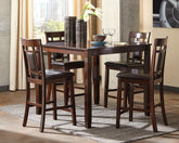 Luxury Living Gallery - Ashley Furniture - Bennox Dining Room - Dining Room Table Set (6/CN) / Brown - D384-325