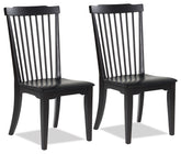 Luxury Living Gallery - Ashley Furniture - Brenkerton Dining Chair (Set of 2) - Dining Chair (Set of 2) / Black - PCD591-01X2