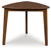 Luxury Living Gallery - Ashley Furniture - Tameride Dining Table - Triangle Dining Room Table / Brown - PCD609-16