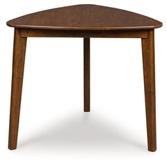 Luxury Living Gallery - Ashley Furniture - Tameride Dining Table - Triangle Dining Room Table / Brown - PCD609-16