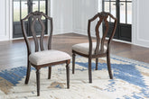 Luxury Living Gallery - Ashley Furniture - Lavinton Dining Room - Dining Chair (Set of 2) / Tan/Brown - D764-01X2
