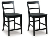 Luxury Living Gallery - Ashley Furniture - Greddinton Counter Height Barstool (Set of 2) - Counter Height Barstool (Set of 2) / Multi - PCD824-124X2
