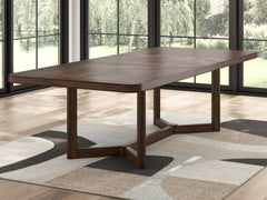 Luxury Living Gallery - Ashley Furniture - Dilenno Dining Extension Table - RECT Dining Room EXT Table / Dark Brown - PCD857-35