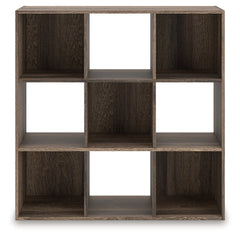 Luxury Living Gallery - Ashley Furniture - Shallifer Nine Cube Organizer - Nine Cube Organizer / Brown - EA1104-3X3