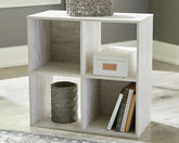 Luxury Living Gallery - Ashley Furniture - Paxberry Four Cube Organizer - Four Cube Organizer / Whitewash - EA1811-2X2