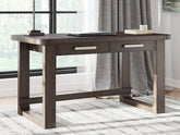 Luxury Living Gallery - Ashley Furniture - Breckington Office Desk - Home Office Desk / Dark Brown - H556-44