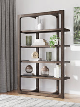 Luxury Living Gallery - Ashley Furniture - Breckington Bookcase - Bookcase / Dark Brown - H556-70