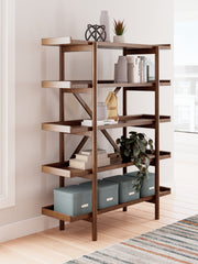 Luxury Living Gallery - Ashley Furniture - Lyncott Bookcase - Bookcase / Brown - H615-70