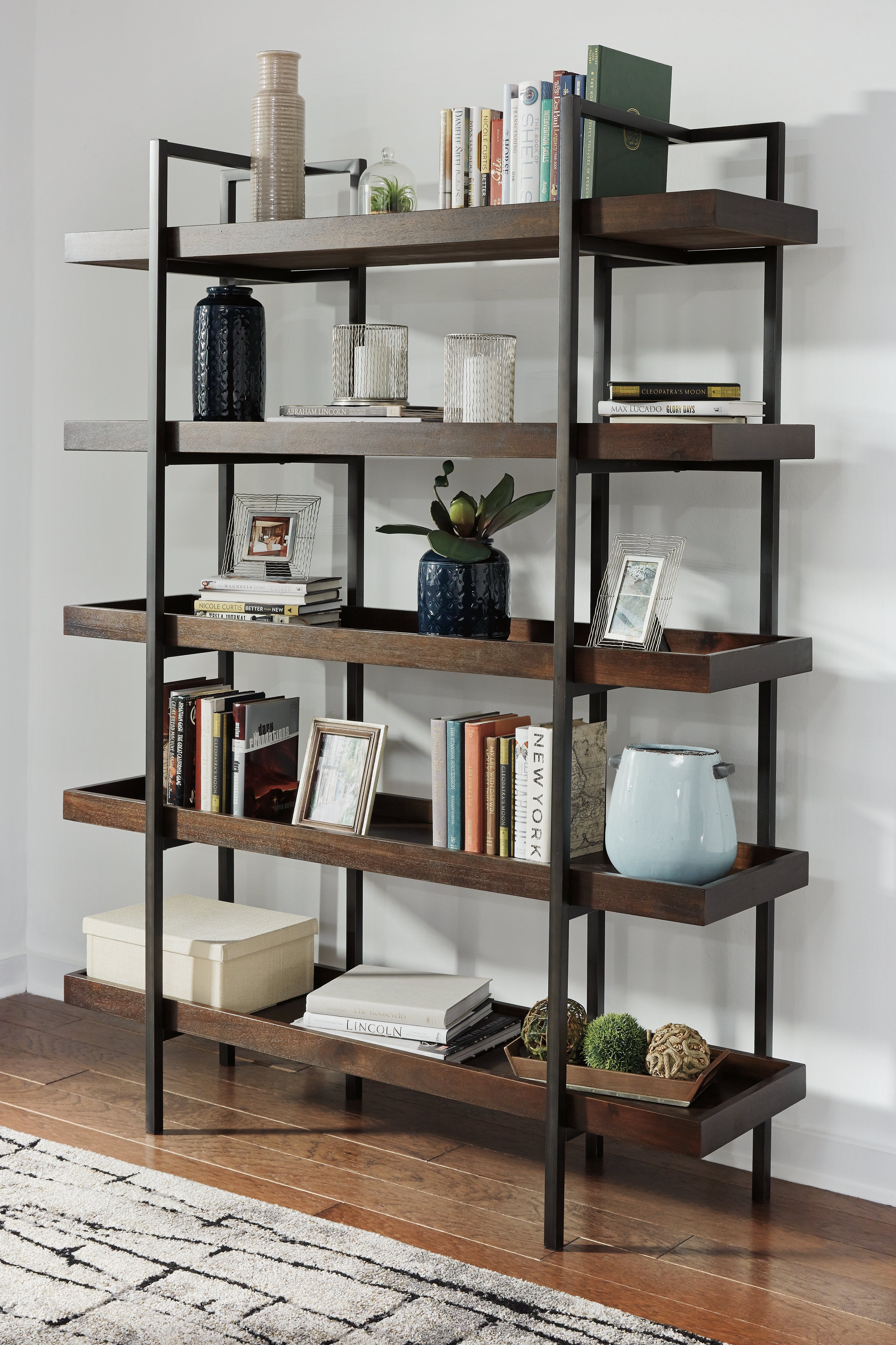 Luxury Living Gallery - Ashley Furniture - Starmore Bookcase - Bookcase / Brown - H633-70