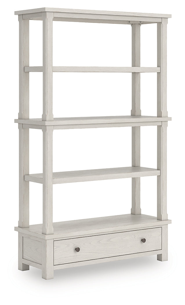 Luxury Living Gallery - Ashley Furniture - Robbinsdale Bookcase - Bookcase / Antique White - H742-70