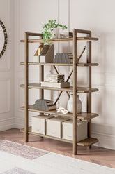 Luxury Living Gallery - Ashley Furniture - Roanhowe Bookcase - Bookcase / Brown - H769-70
