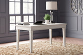 Luxury Living Gallery - Ashley Furniture - Kanwyn Office Desk - Home Office Desk / Whitewash - H777-44