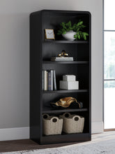 Luxury Living Gallery - Ashley Furniture - Rowanbeck Bookcase - Large Bookcase / Black - H821-17
