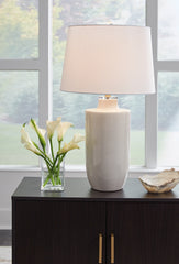 Luxury Living Gallery - Ashley Furniture - Cylener Lighting - Table Lamp (Set of 2) / Off White - L100794X2
