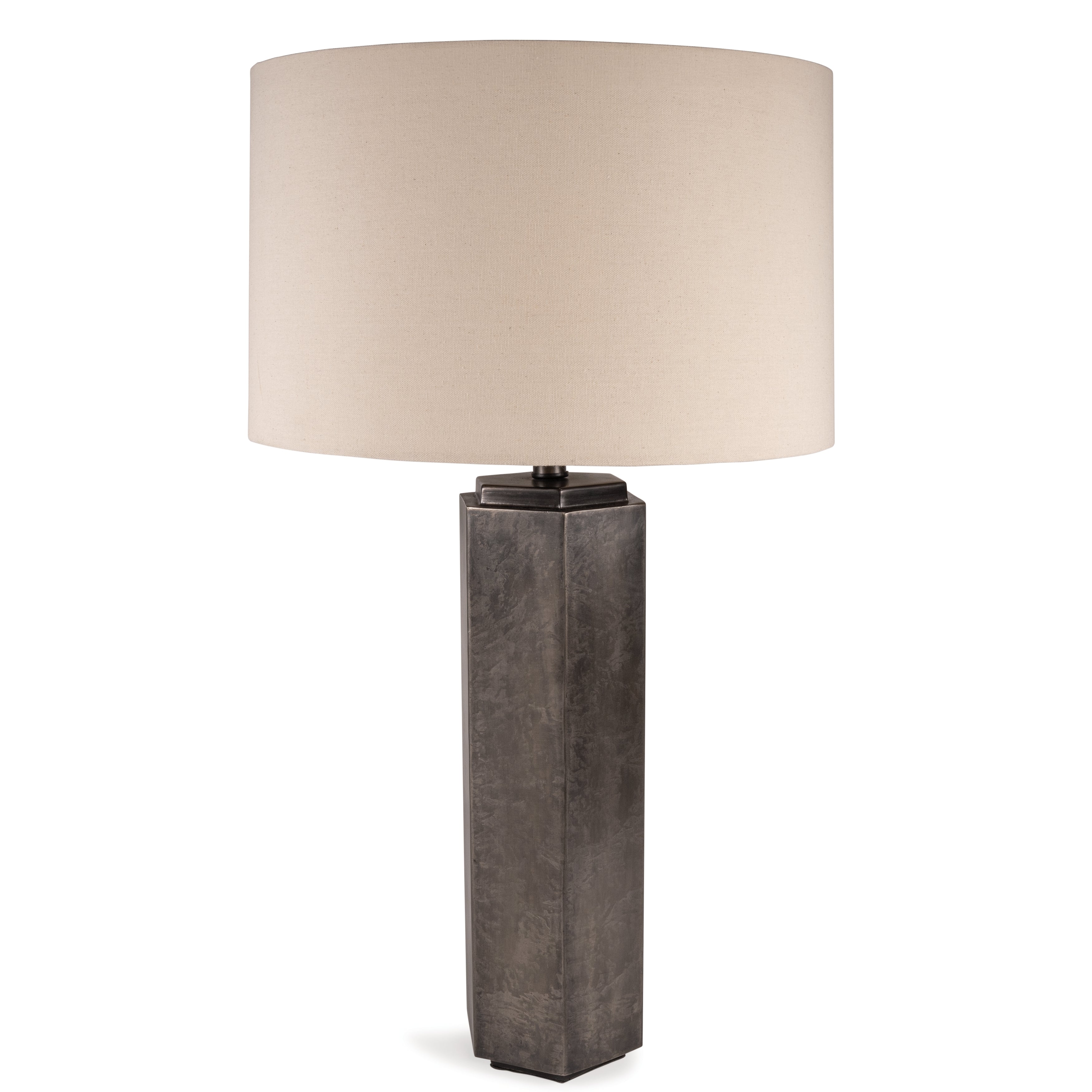 Luxury Living Gallery - Ashley Furniture - Dirkton Lighting - Table Lamp (Set of 2) / Antique Pewter - L208324X2