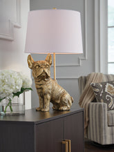 Luxury Living Gallery - Ashley Furniture - Wadeland Lighting - Poly Table Lamp (1/CN) / Gold Finish - L317054