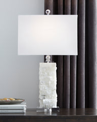 Luxury Living Gallery - Ashley Furniture - Malise Lighting - Table Lamp (Set of 2) / White - L429014X2